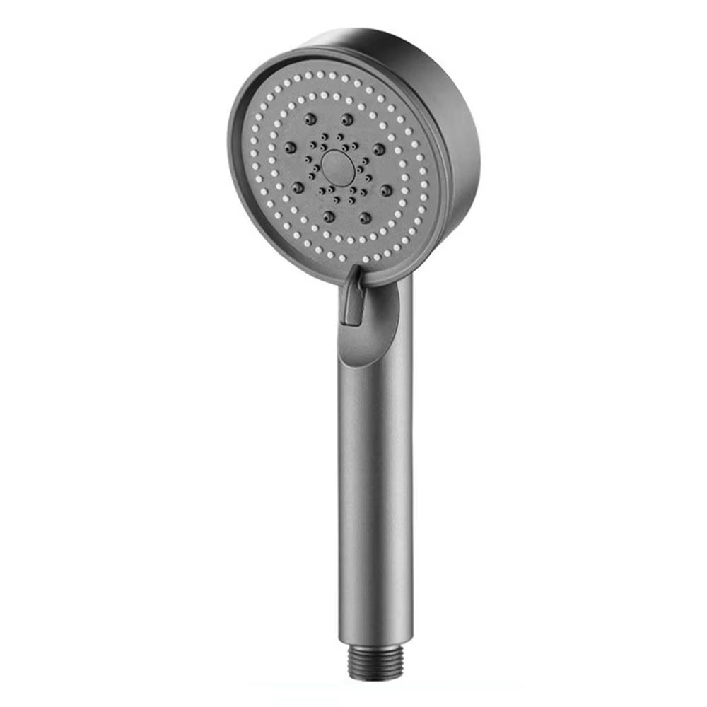 Pommeau de Douche Haute Pression à Main – 5 Jets Réglables, Économiseur d’Eau, Accessoire Universel avec Interface Standard (22,5 × 8,8 × 1,8 cm)